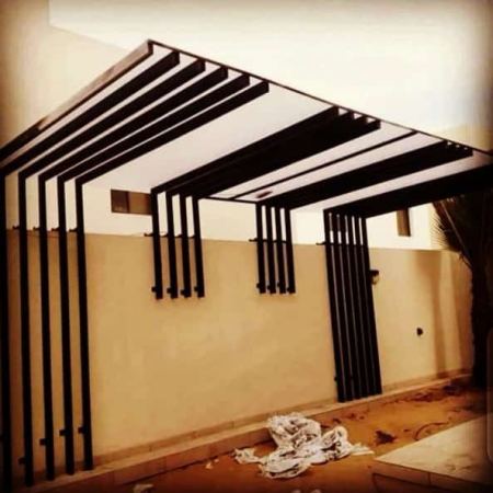 مظلات جلسات سطح -مظلة سطوح حداد مظلات في الرياض